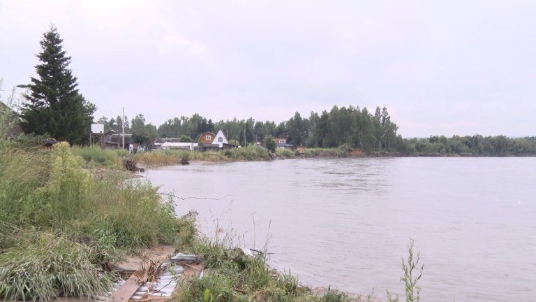 Последствия июльского паводка в Иркутской области: подтопленые участки и дома, эвакуация жителей, размытая дорожная инфраструктура